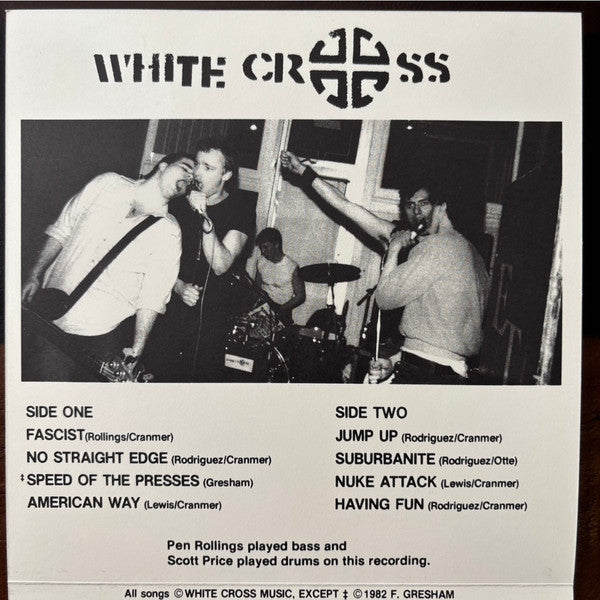 White Cross : Fascist (7",EP,Reissue,Remastered)