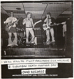 Necracedia : "Let's Kill The Neighbors!" (7",EP,33 ⅓ RPM)