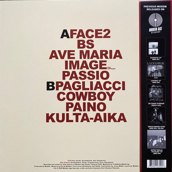 Modem (13) : Interface (LP,Album,Stereo)