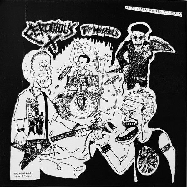 Ferocious X : Ser Ut Som Djävulen (LP,45 RPM,Album,Stereo)