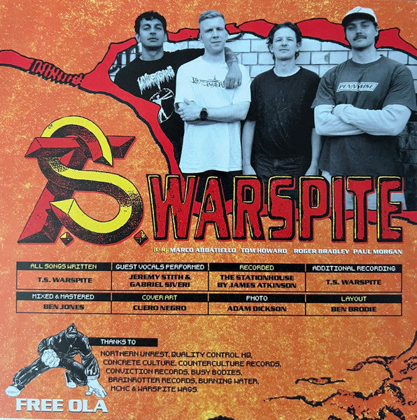 T.S. Warspite : Trauma Stage (7",EP)