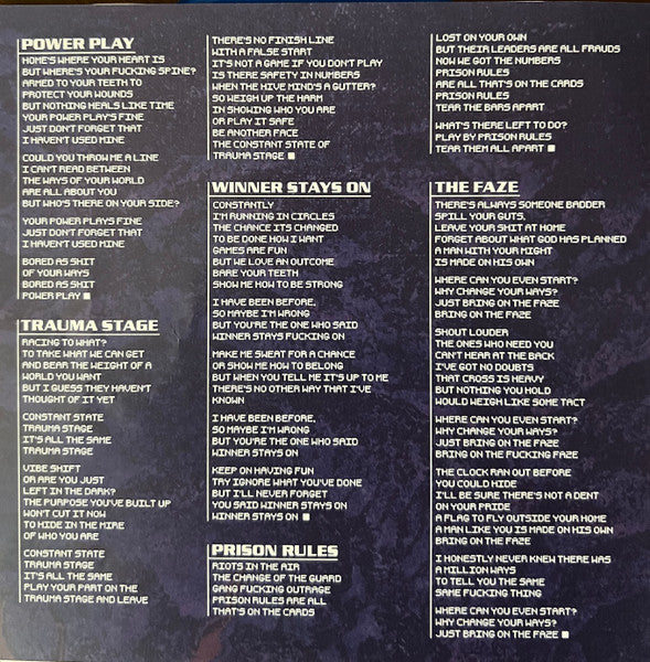 T.S. Warspite : Trauma Stage (7",EP)