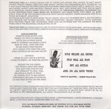 Timescape Zero / Subliminal Criminal (3) : Timescape Zero / Subliminal Criminal (7")