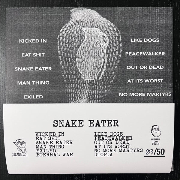 Spikepit : Snake Eater (LP,Compilation,Limited Edition,Numbered)