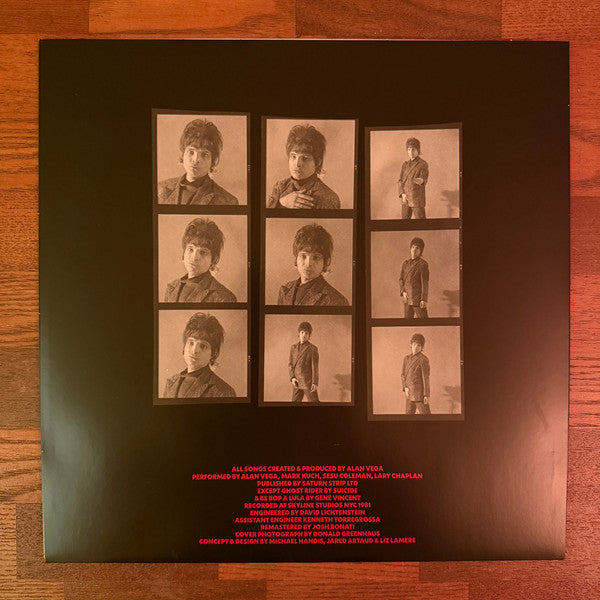 Alan Vega : Collision Drive (LP,Album,Club Edition,Limited Edition,Numbered,Reissue,Remastered,Stereo)