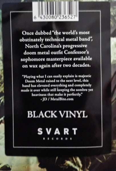 Confessor : Unraveled (LP,Album,Limited Edition,Reissue)