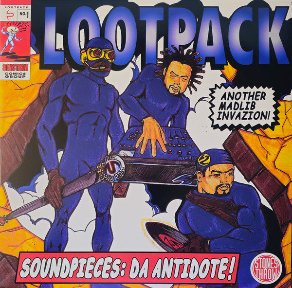 Lootpack : Soundpieces: Da Antidote! (LP,Album,Limited Edition,Reissue,Stereo)
