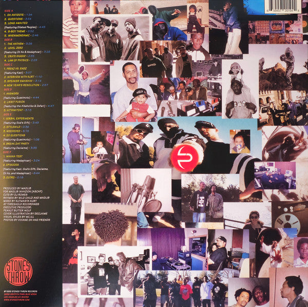Lootpack : Soundpieces: Da Antidote! (LP,Album,Limited Edition,Reissue,Stereo)