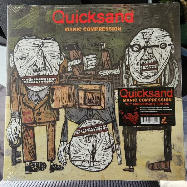 Quicksand (3) : Manic Compression (LP,Album,Reissue,Remastered)