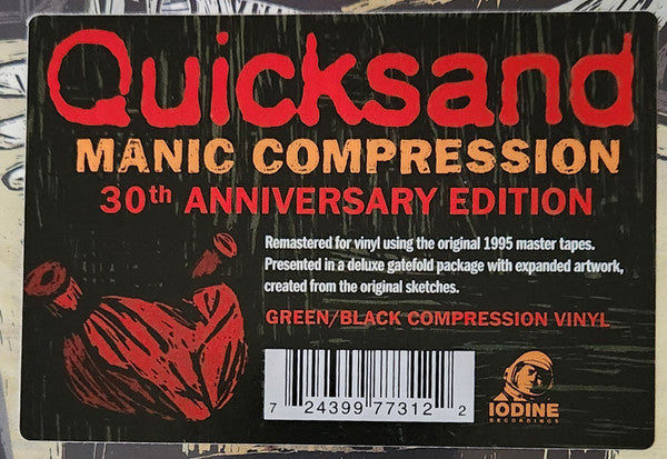 Quicksand (3) : Manic Compression (LP,Album,Reissue,Remastered)