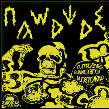 Naw Dude / Flesh Lights : Bummer Bitch (7")