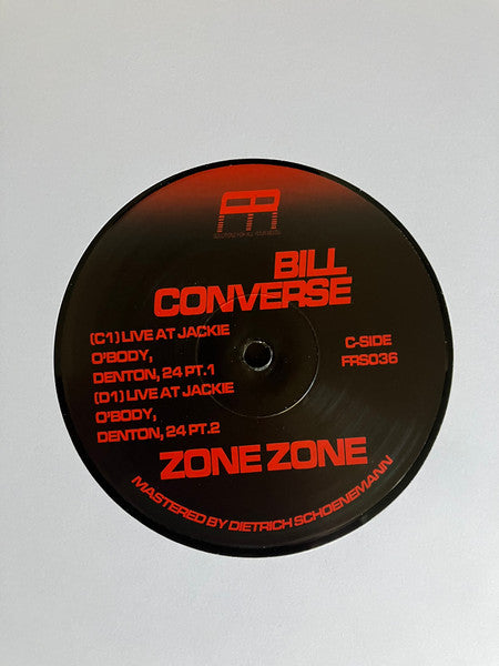 Bill Converse : Zone Zone (12")