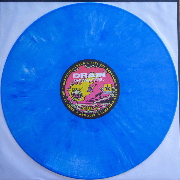 Drain (17) : California Cursed (LP,45 RPM,Album,Repress)