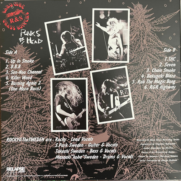 Rocky & The Sweden : Punks Pot Head (LP,Album)