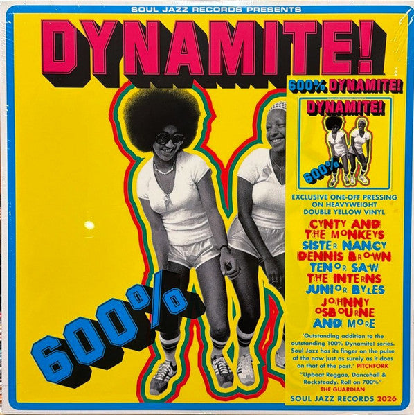 Various : 600% Dynamite! (LP,Compilation,Limited Edition)