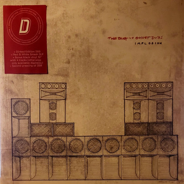 Bug, The vs Ghost Dubs : Implosion (12",33 ⅓ RPM,Album,Limited Edition,Repress)