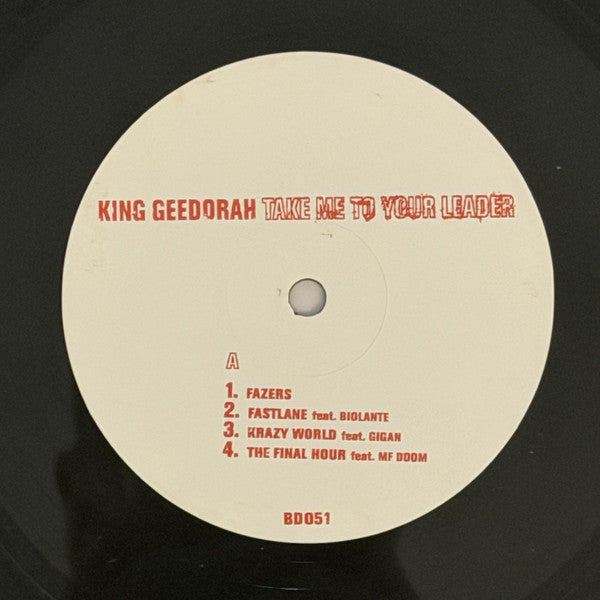 King Ghidra : Take Me To Your Leader (LP,Album,Reissue)