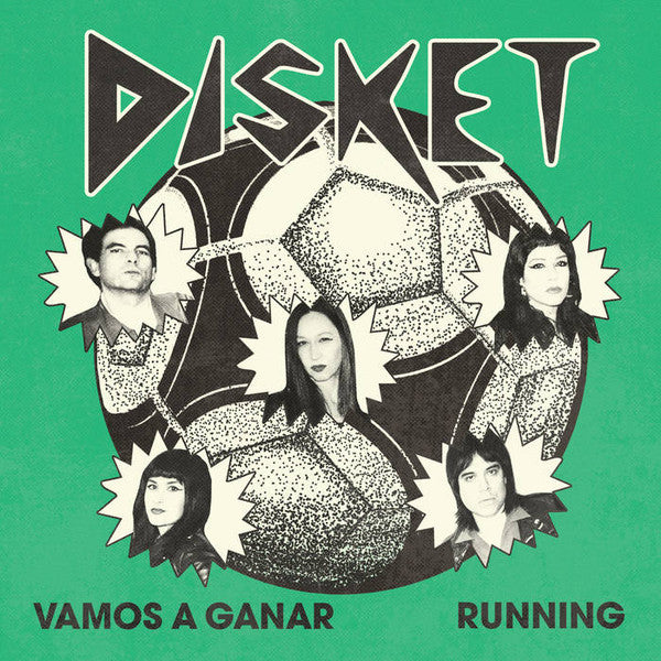 Disket (2) : Vamos A Ganar b/w Running (7",45 RPM)
