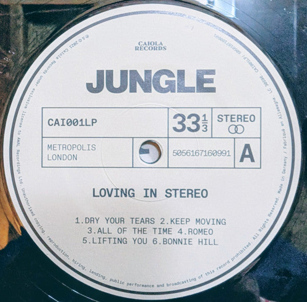 Jungle (12) : Loving In Stereo (LP,Album)