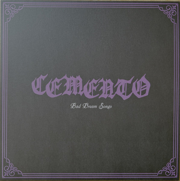 Cemento (3) : Bad Dream Songs (LP,Limited Edition)