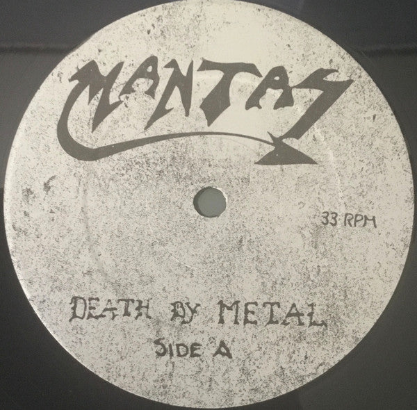 Mantas (3) : Death By Metal (LP,Compilation)