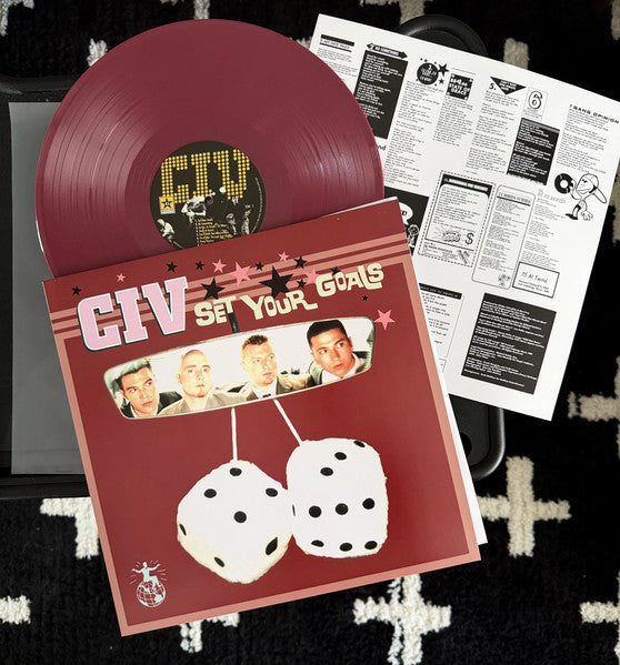 CIV : Set Your Goals  (LP,Album,Repress,Stereo)