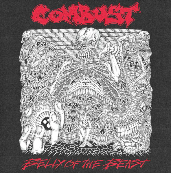 Combust : Belly Of The Beast (LP,45 RPM,Album)
