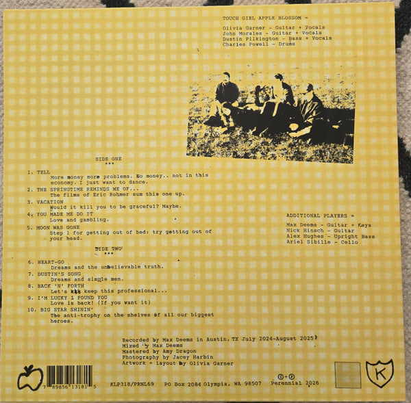 Touch Girl Apple Blossom : Graceful (LP,Album)