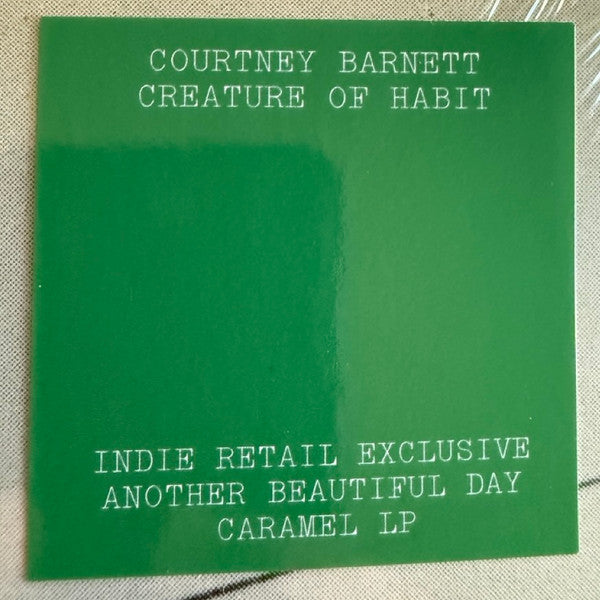 Courtney Barnett : Creature Of Habit (LP,Album)
