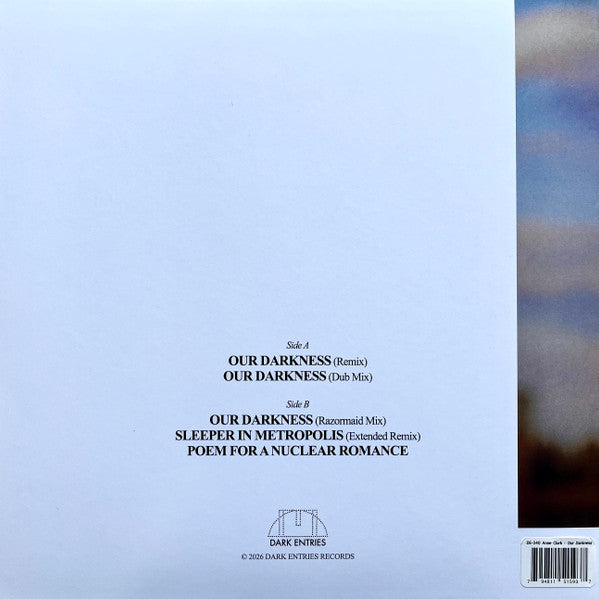 Anne Clark : Our Darkness (12",33 ⅓ RPM,Single,Reissue)