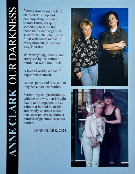 Anne Clark : Our Darkness (12",33 ⅓ RPM,Single,Reissue)