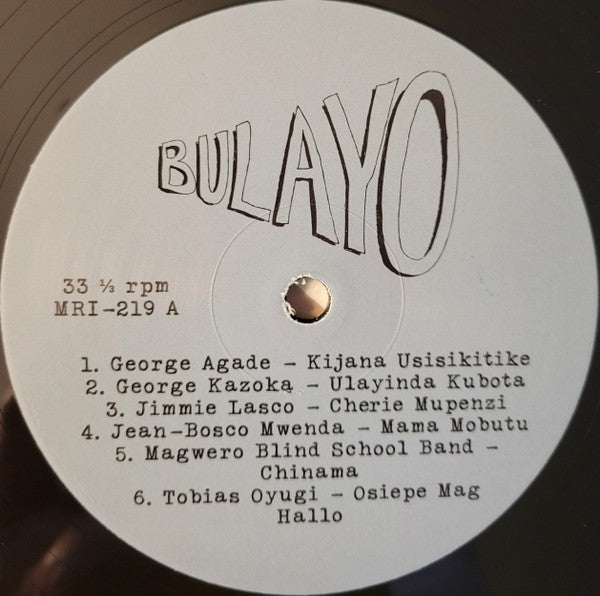 Various : Bulayo (Guitar Songs From Tanzania, Kenya, Zambia, And DR Congo) (LP)
