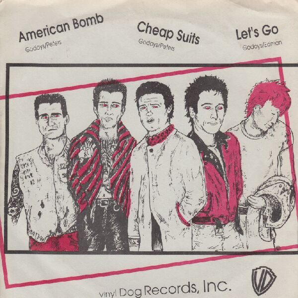 Exploding Fuck Dolls : American Bomb (7",EP,Limited Edition)