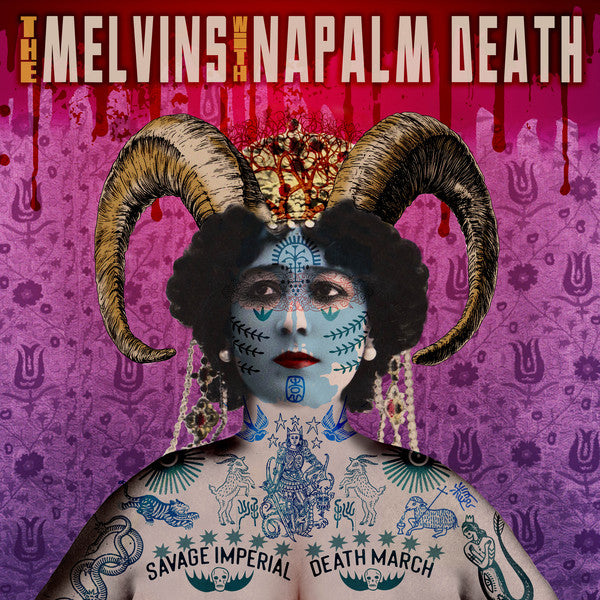 Melvins With Napalm Death : Savage Imperial Death March (LP,Limited Edition)