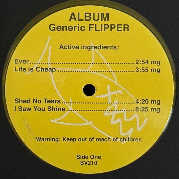 Flipper : Album Generic Flipper (LP,Album,Limited Edition,Reissue)