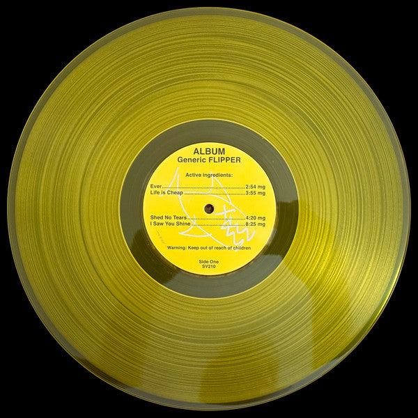 Flipper : Album Generic Flipper (LP,Album,Limited Edition,Reissue)