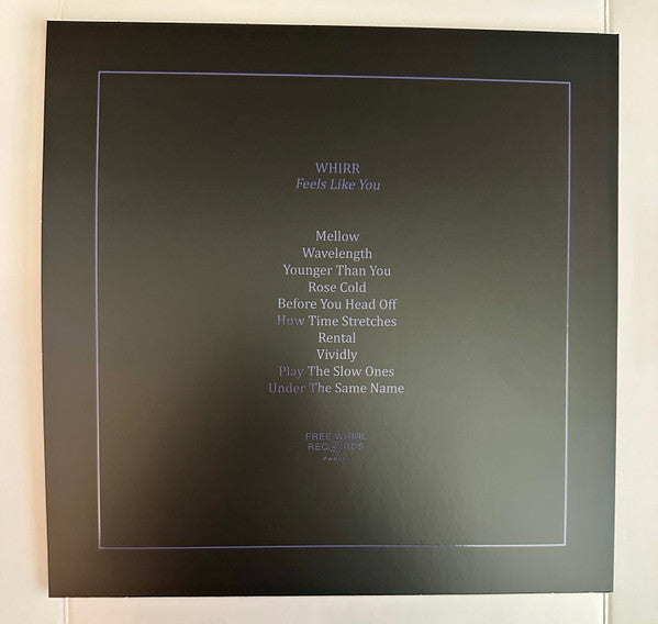 Whirr : Feels Like You (LP,Limited Edition,Numbered,Repress)