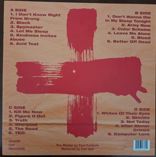 La Peste (3) : I Don't Know Right From Wrong Lost La Peste 1976 - 1979 Vol. 1 (12",45 RPM,Compilation,Stereo)