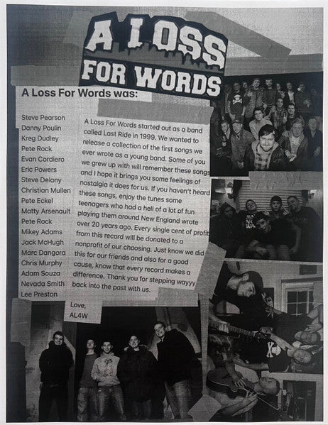 A Loss For Words : From The Vault 99'-05' (LP,Compilation)