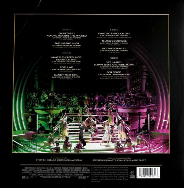 Stephen Schwartz : Wicked: One Wonderful Night (Live) - The Soundtrack (LP)