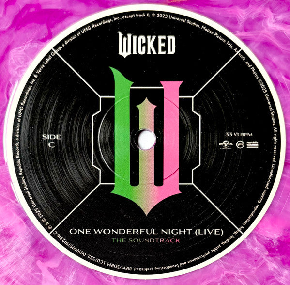 Stephen Schwartz : Wicked: One Wonderful Night (Live) - The Soundtrack (LP)