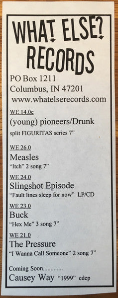 Young Pioneers / Drunk (2) : Figuritas 45 Singles Series: La Muerte (7",45 RPM,Limited Edition)