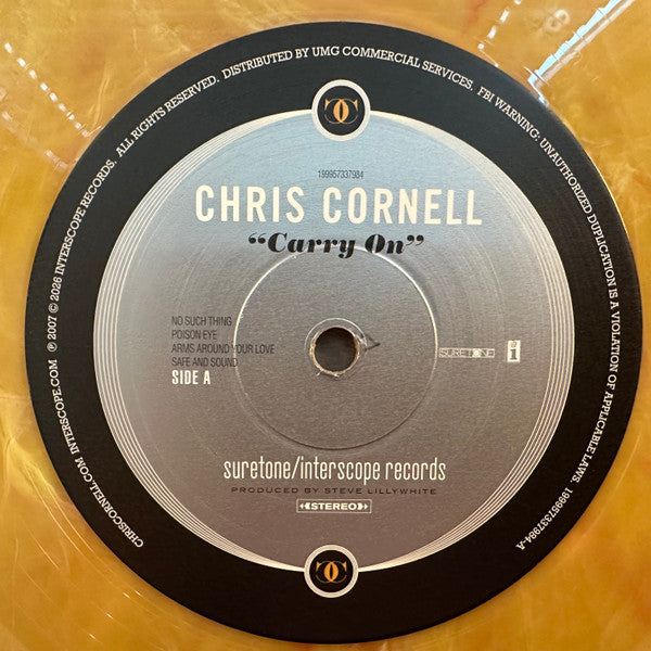 Chris Cornell : Carry On (LP,Album,Club Edition,Limited Edition,Numbered,Reissue,Stereo)