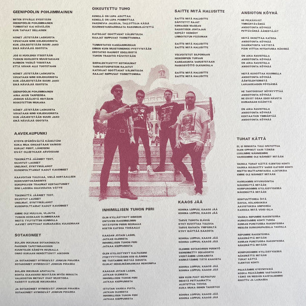 Yleiset Syyt : Saitte Mitä Halusitte (LP,45 RPM,Mini-Album)