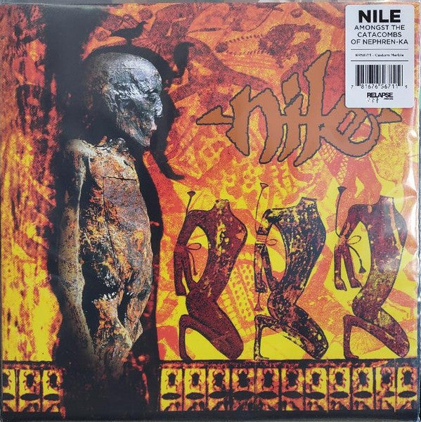 Nile (2) : Amongst The Catacombs Of Nephren-Ka (LP,Album,Reissue)