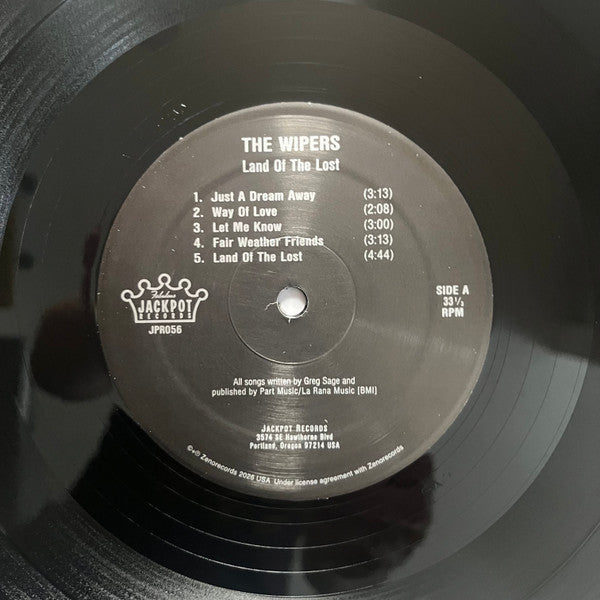 Wipers : Land Of The Lost (LP,Album,Reissue,Stereo)