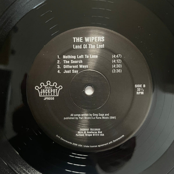 Wipers : Land Of The Lost (LP,Album,Reissue,Stereo)