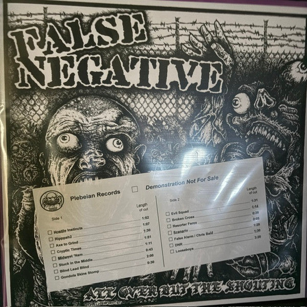 False Negative : All Over But The Shouting (LP,Limited Edition)