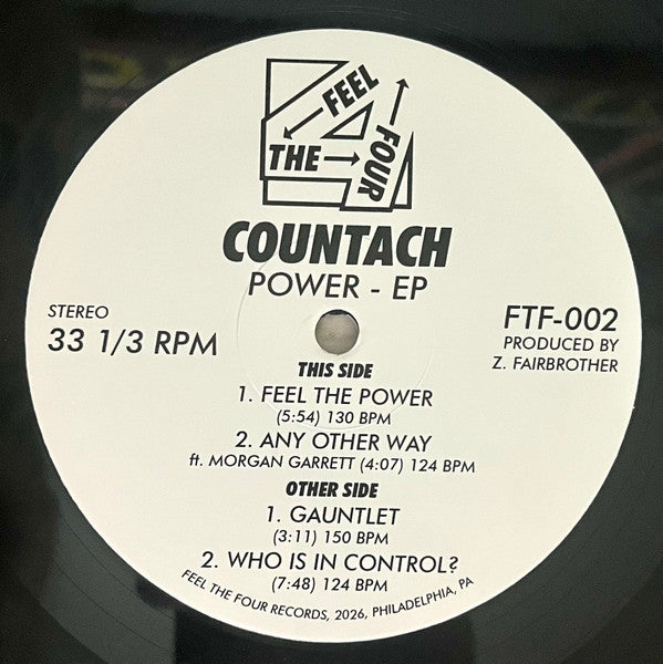 Countach : Power - EP (12", EP)