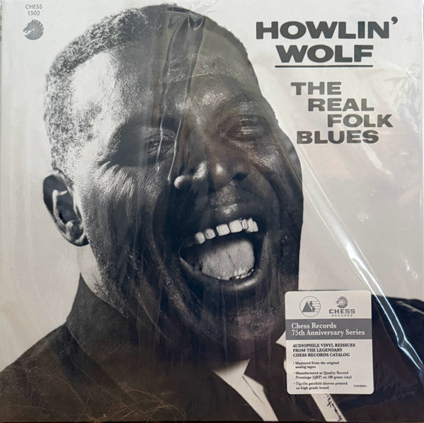 Howlin' Wolf : The Real Folk Blues (LP,Album,Reissue,Remastered,Mono)